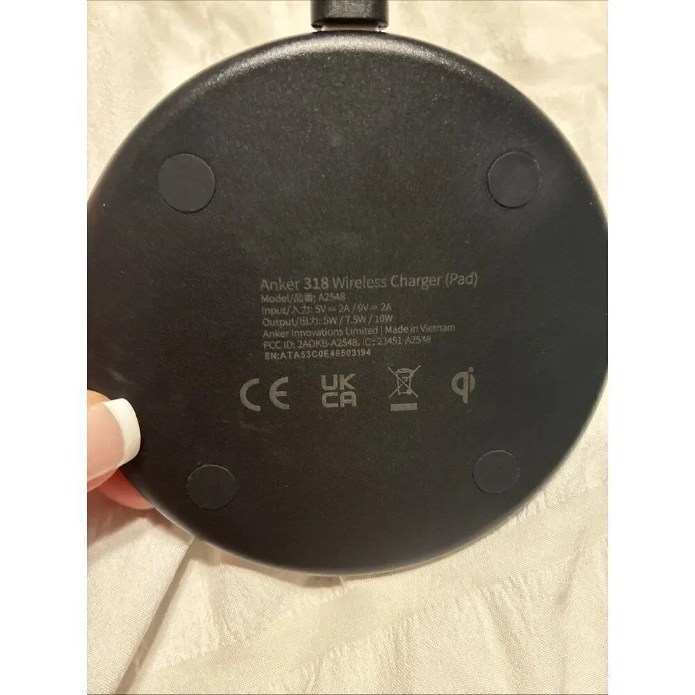 Anker 318 charging